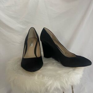 Black Fur Heels